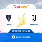 Soi kèo Lecce vs Juventus 01h45 ngày 10/5/2026 - Serie A